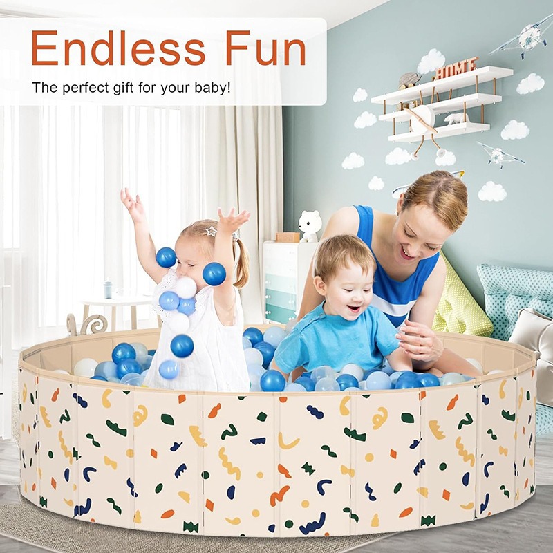 Pvc Pet Pool Foldableable Dog Swimming Pool Pet Non-Slip Bath Basin Kidsren's Ocean Ball Pool Factory Wholesale