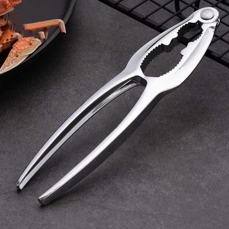 Качественные щипцы для орехов, маленькие щипцы для орехов, утолщенные металлические клешни, многофункциональные инструменты для употребления фундука из цинкового сплава