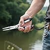 Multifunctional Stainless Steel Fishing Pliers with Extended Mouth, Fishing Scissors, Hook Remover, Sea Fishing Fish Control Tool Set All-In-One