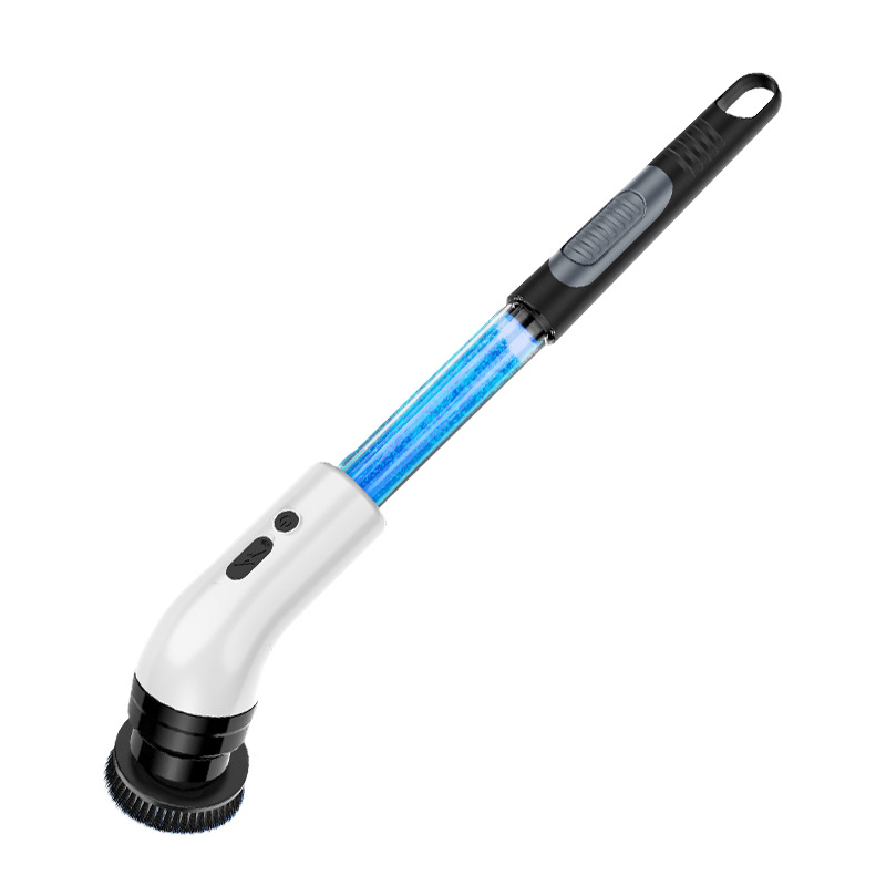 Multifunctional electric cleaning brush charging automatic rotating liquid kitchen bathroom glass long and short dual-purpose cleaning artifact