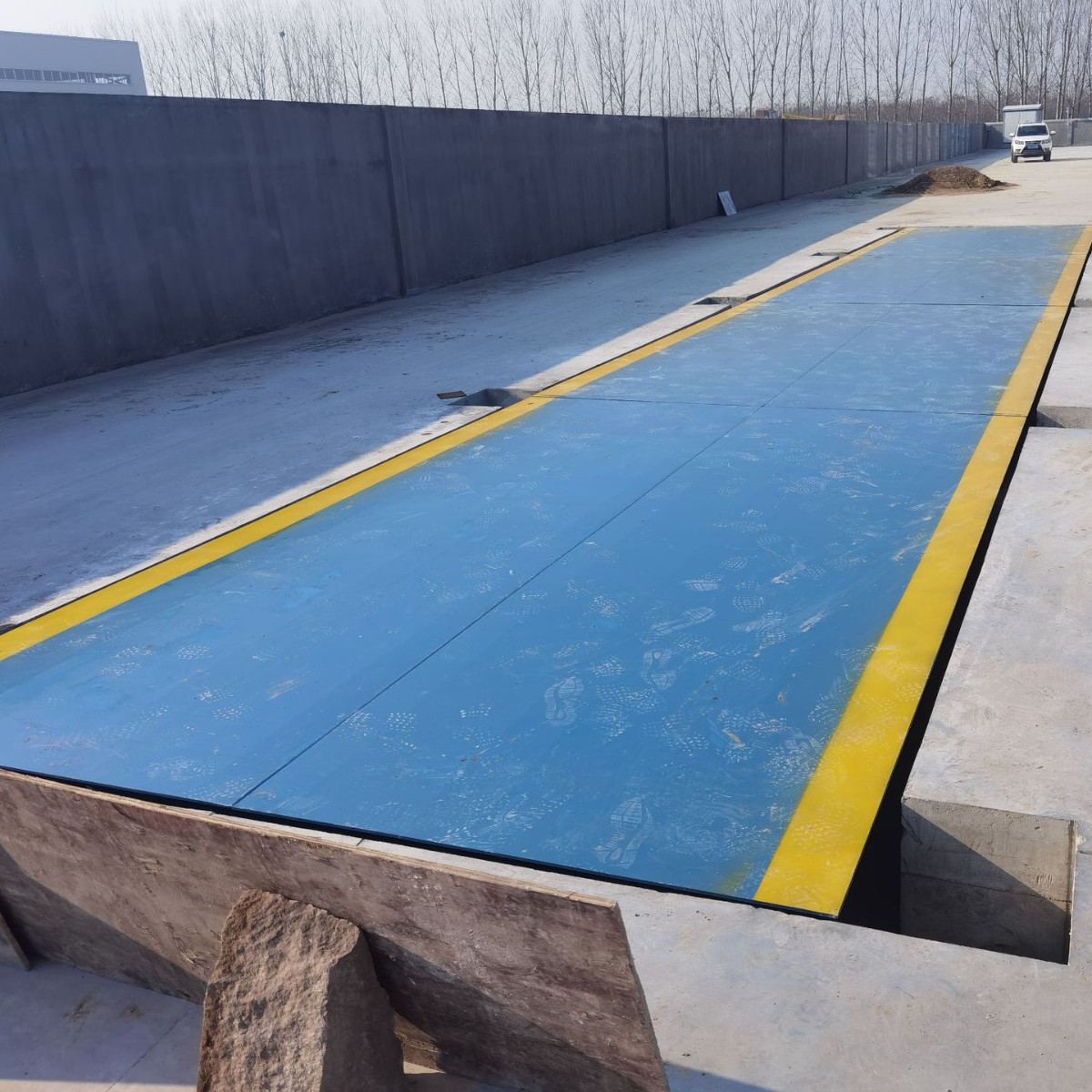 Weifang Electronic Thickened Floor Scale 10T20T30T40T50T60T80T100T120T Large Vehicle Scale