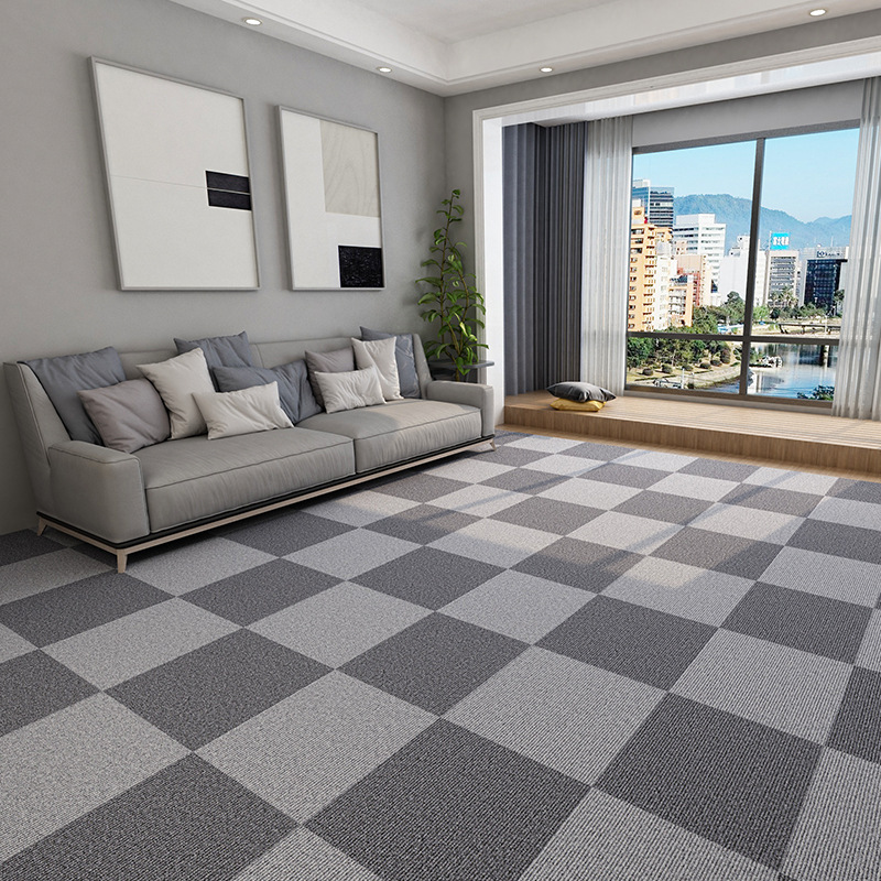 Office self-adhesive carpet full square conference room engineering office building splicing living room blanket aluminum foil adhesive