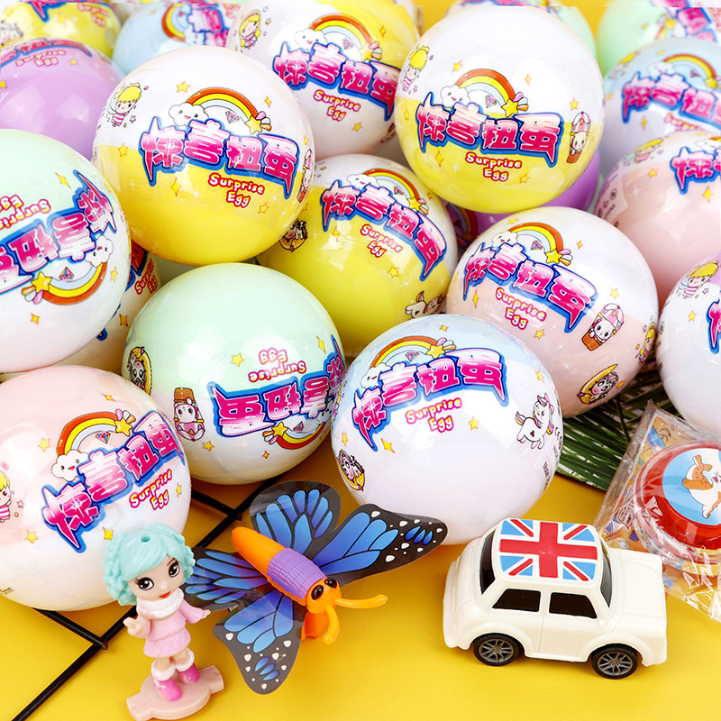 Factory Direct Supply 75mm Gashapon Ball 75mm Surprise Gashapon Gashapon Machine Amusement Machine Gashapon Ball Wholesale