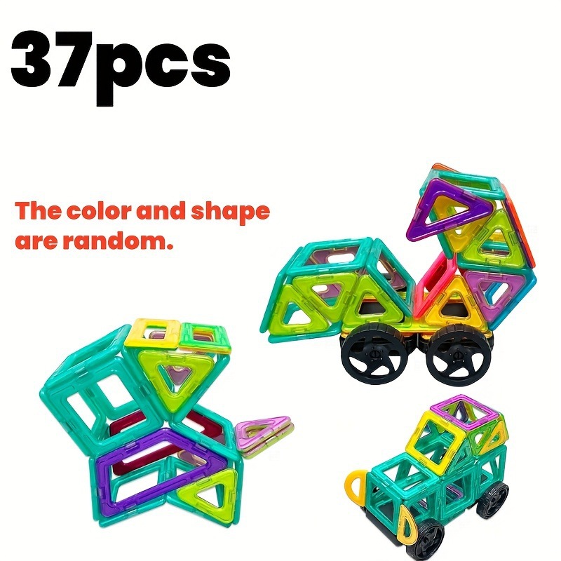 2026 New Cross-Border Dropshipping 48/96 Magnetic Tiles 48/96 Magnetic Tiles 3D Diamond Magnet