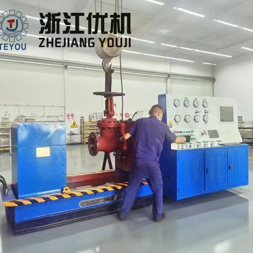 Double Claw Holding Valve Test Bench