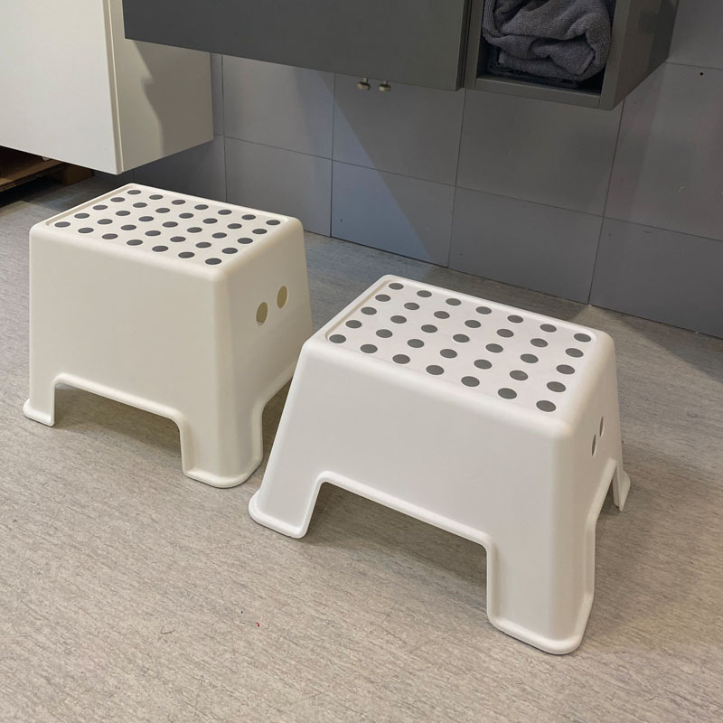 Bemun Children's Stool Baby's Washing Table Non-Slip Foot Stool Toilet Stool Step Stool Thickened Solid Step Stool