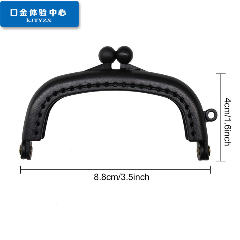 Special promotion: single ear 8.5CM curved plastic mouth gold candy color resin mouth gold Macaroon color