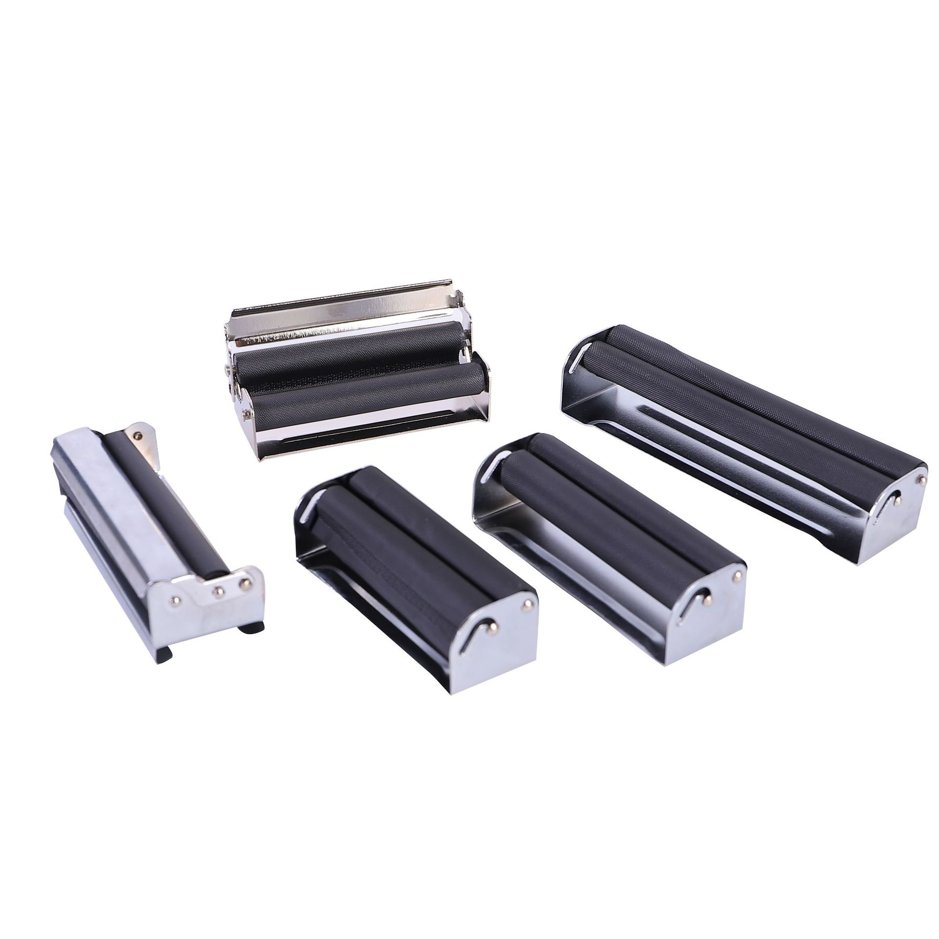 Лучшие продажи металлической ручной машины для скручивания сигарет нержавеющая сталь портативный гибкий заполнитель сигарет несколько стилей