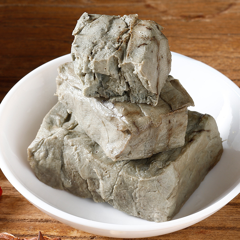 Xuzhou Lotus Leaf Stinky Tofu Cubes, Xuzhou Specialty Hot Pot Companion, Rice and Rice Mix, Traditional Gourmet Food