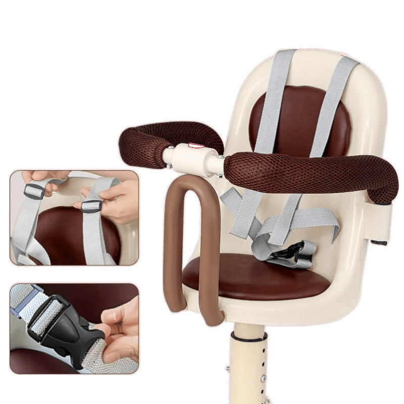 Electric Car Kids Seat Front Baby Seat Battery Car Pedal Electric Motorcycle Kids Safety Small Stool