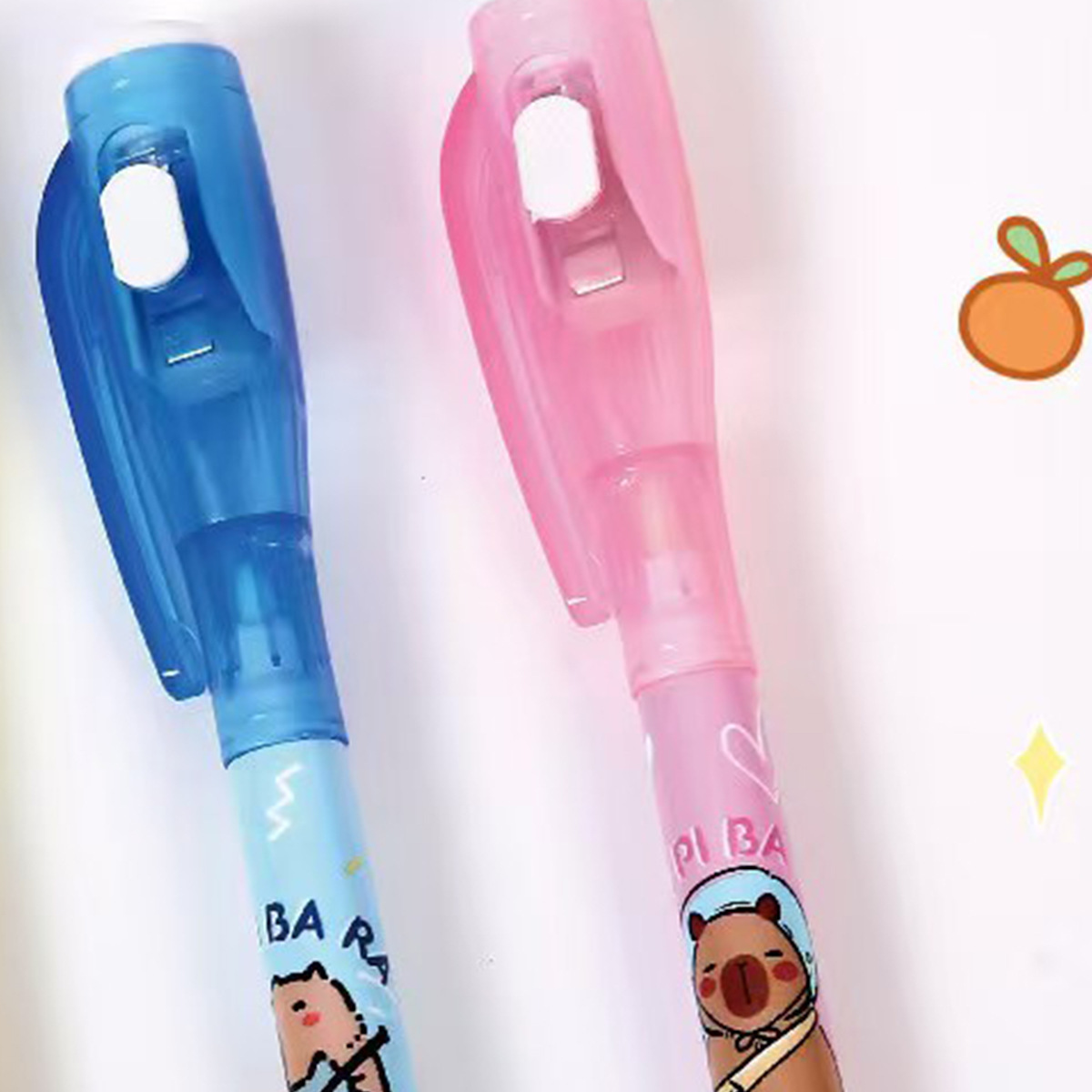 Kapibala Press Invisible Pen Student Test Pen Sign Pen Writing Lighting Integrated Lighting Display Invisible