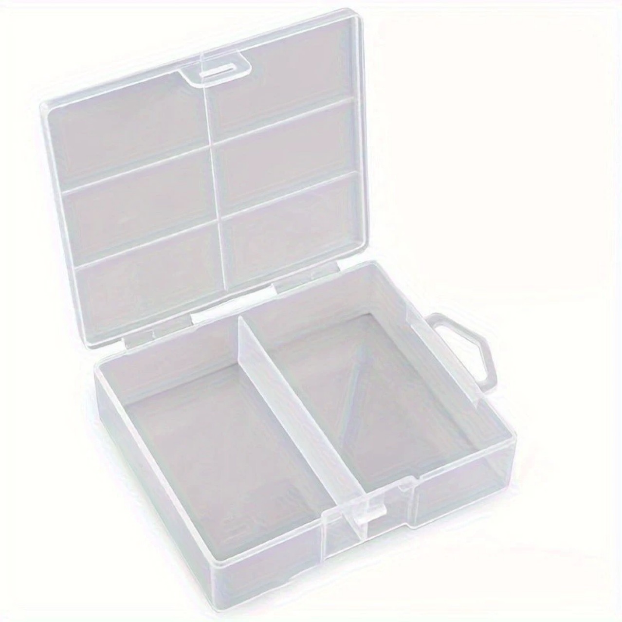 Battery storage box 24 No. 7 Aaa,AA5 battery storage box protection box transparent environmental protection plastic