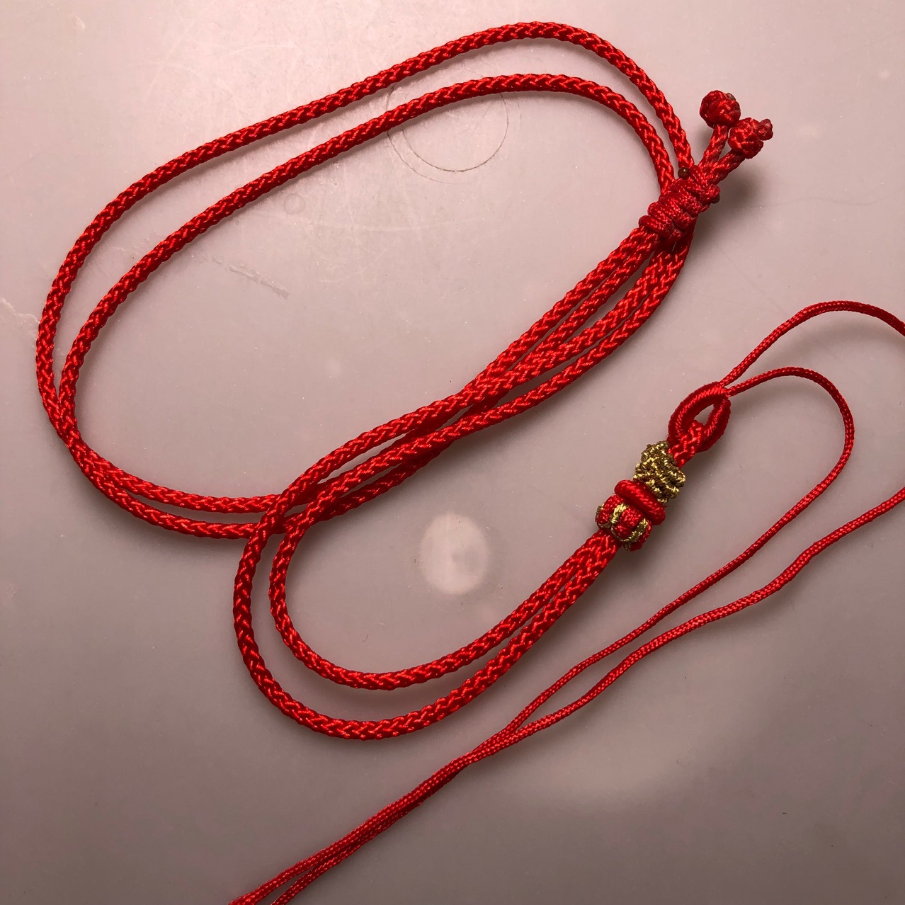 Da Rui jewelry Hetian jade factory direct direct direct pull necklace rope pendant lanyard accessories wholesale
