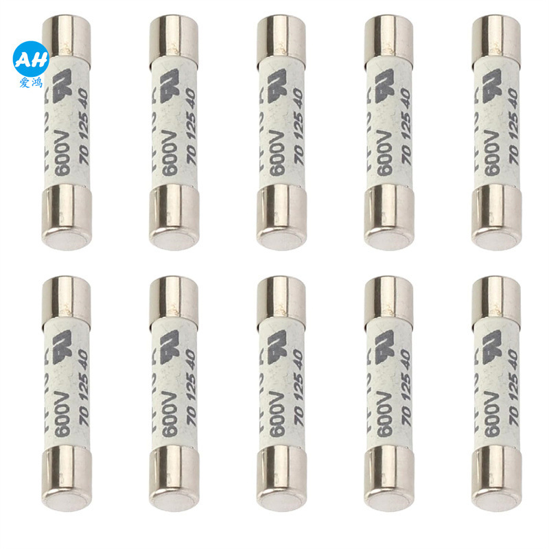 6*30 Ceramic Fuse Printer Toner Cartridge Fuse 6.3*32 Fuse 10A600V Ceramic Tube