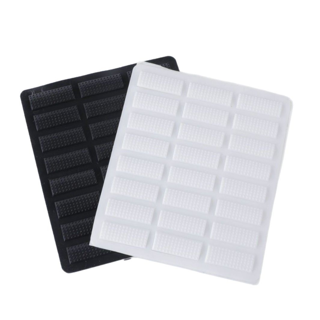 24 Silicone Gaskets Silicone Anti-Slip Pad Keyboard Anti-Slip Sticker Anti-Slip Wear-Resistant Self-Adhesive 28*11*3 Manufacturer Wholesale