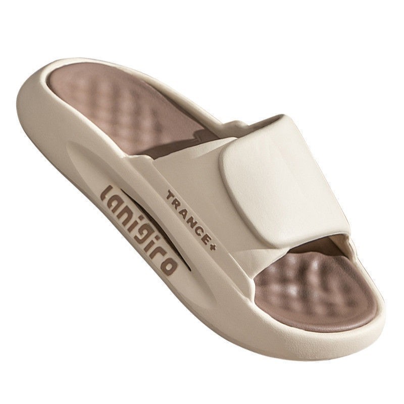 Men's Summer Slippers That Feel Like Shit, Korean Style Sports Home Indoor Non-Slip Thick-Soled Men's Sandals for Outdoor Wear