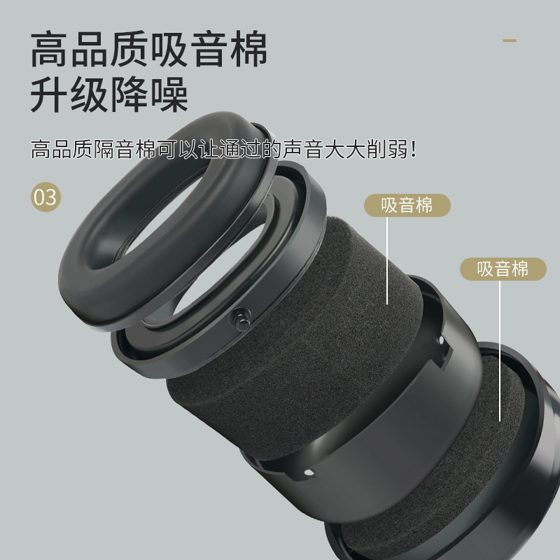 Sound insulation earmuffs sleeping drum sleeping dormitory learning anti-noise shooting industrial labor protection noise reduction anti-noise earmuffs