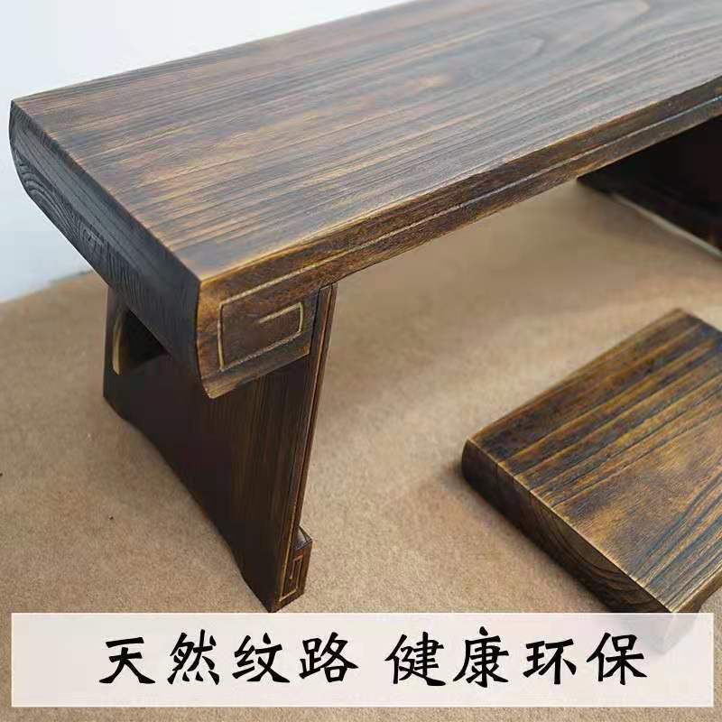 Tatami Table, Guqin Table and Stool, Solid Wood Resonance Box, Tatami Table, Knee Table, Dark Chinese Table, Calligraphy Table, Low Table, Fuxi Style