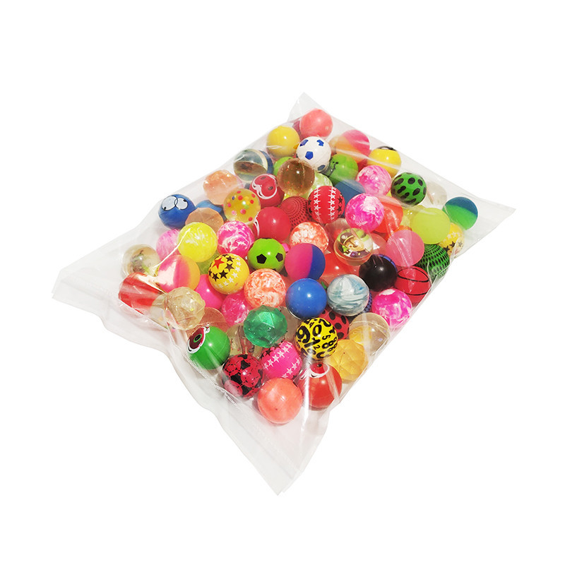 Elastic ball wholesale No. 32 children's toy ball rubber ball one yuan egg twisting machine egg twisting stall supply manufacturer