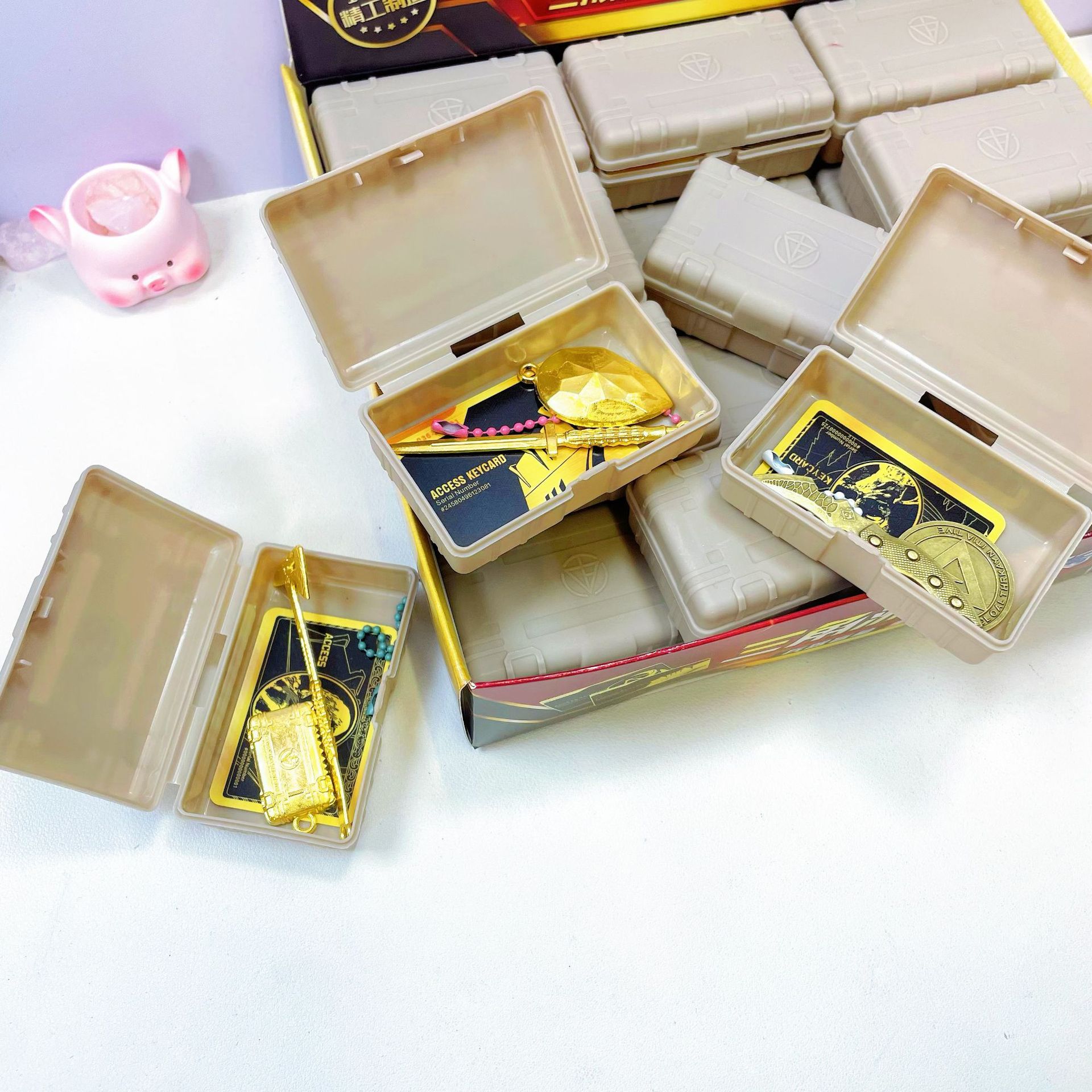 Delta Blind Box Weapon Box Game Peripheral Surprise Unboxing Mini Weapon Pendant