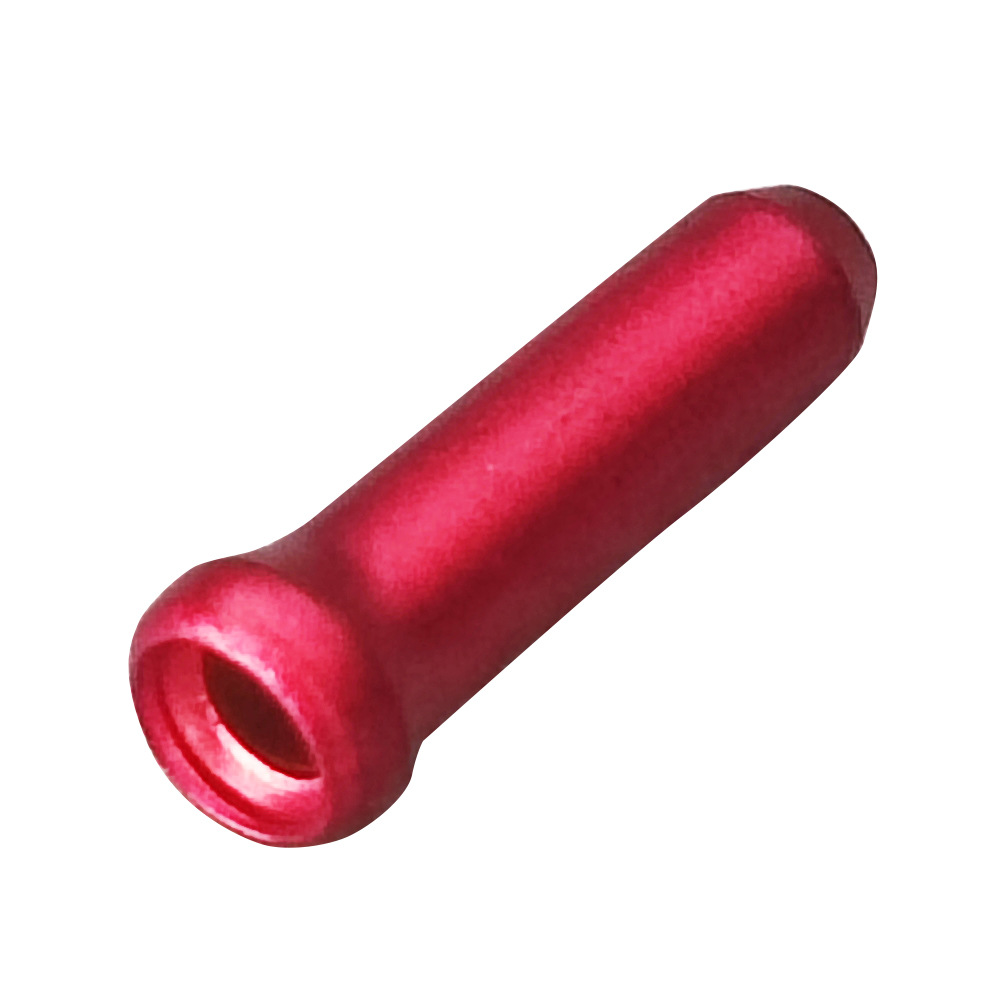 Bicycle line tail cap brake variable speed line core cap aluminum tail cap aluminum alloy color Silver Line tail cap
