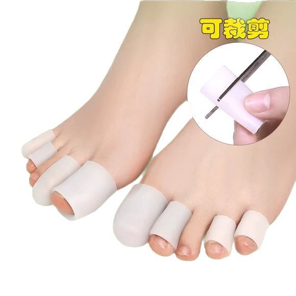 Wholesale Toe Protectors, Anti-Wear Silicone Toe Covers, Ultra-Thin, Breathable, Anti-Squeezing, Foot Grinding and Shoe-Wearing Artifact