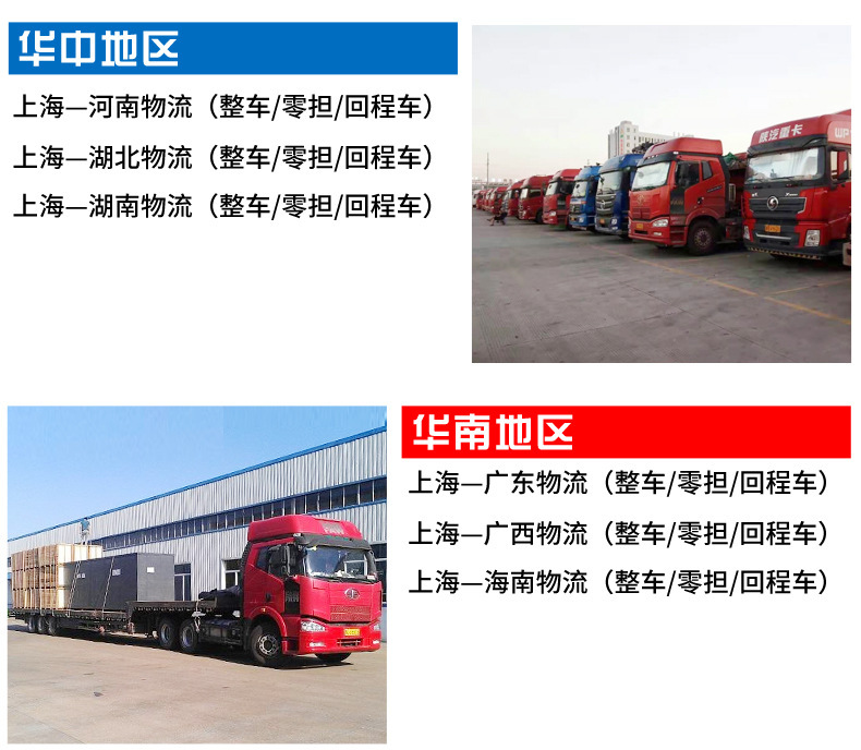 Return Trip from Shanghai to Weinan City, Shaanxi Province, Logistics, Freight Company