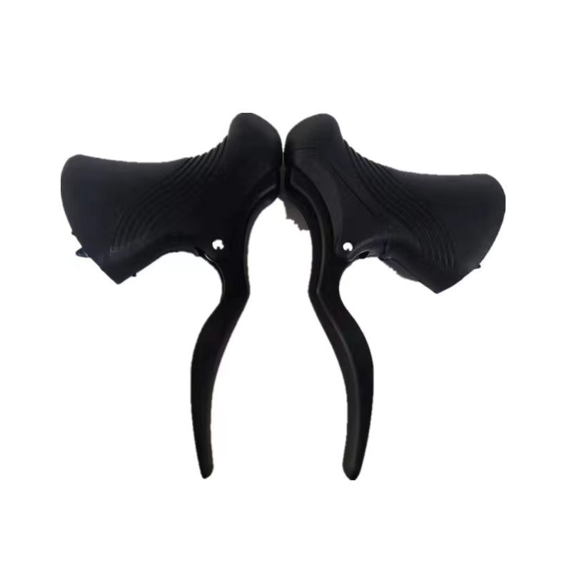 Road bicycle brake handle dead-Flying Field car aluminum alloy brake handle folding curved handle brake handle racing front and rear handbrake