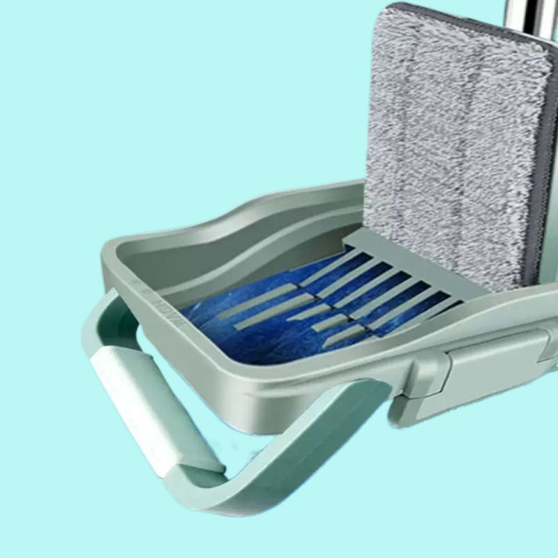 Моп без царапин для домашнего использования, плоский моп без рук для ленивых людей, двойное использование для сухой и влажной уборки