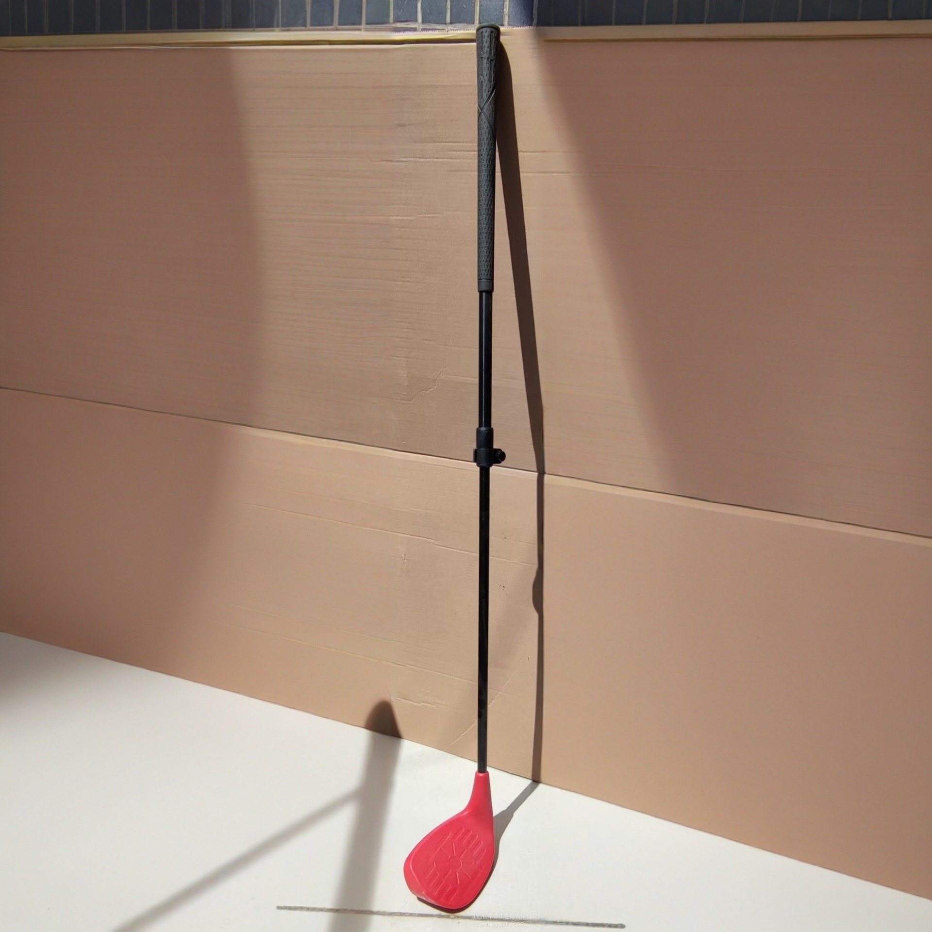 Cross-Border New Golf Practice Club, Adjustable Telescopic Plastic Ball Head, Golf Chipping Club for Adults and Children