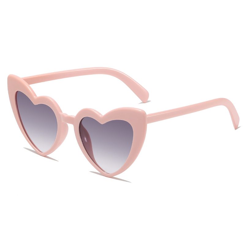 New Peach Heart Sunglasses Cross-Border European and American Party Special-Shaped Love Glasses Internet Celebrity Street Photography Fashionable Men's and Women's Sunglasses