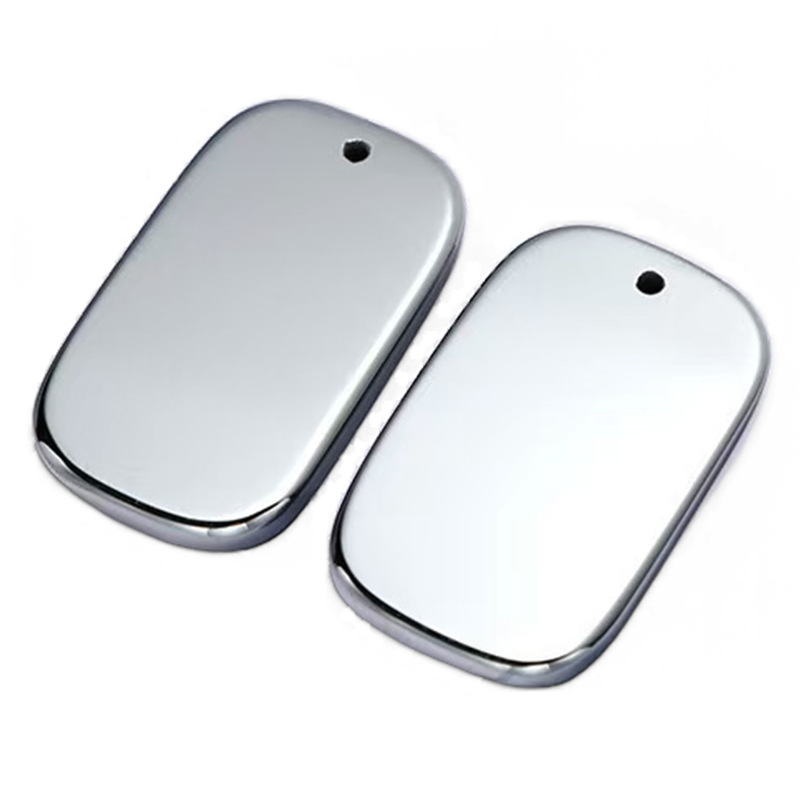 Terahertz Pendant with Rounded Corners, Drilled for Stringing, 4.8*2.8*0.5cm, in Stock, Minimum Order of 1 Piece