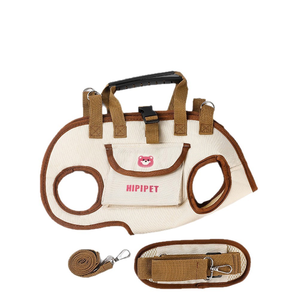 Pet Dog Carrier Backpack with Leash, Large Size for Walking Dogs