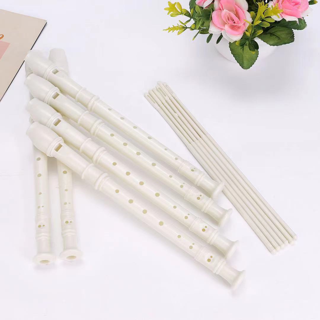 Plastic flute eight-hole plastic flute children's practice clarinet learning education supplies early education music equipment