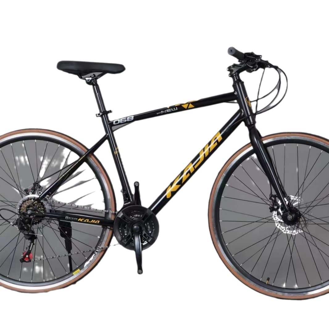 700C Road Bicycle Road Bike for Men and Women Urban Cycling Work Clothing Light Variable Speed Retro Thin Wheel Adult Bicycle