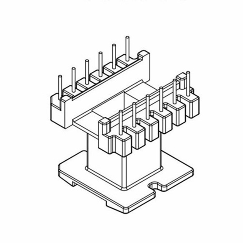 [Dingye electronics] quality cast future transformer skeleton EE40 vertical 6+6 skeleton