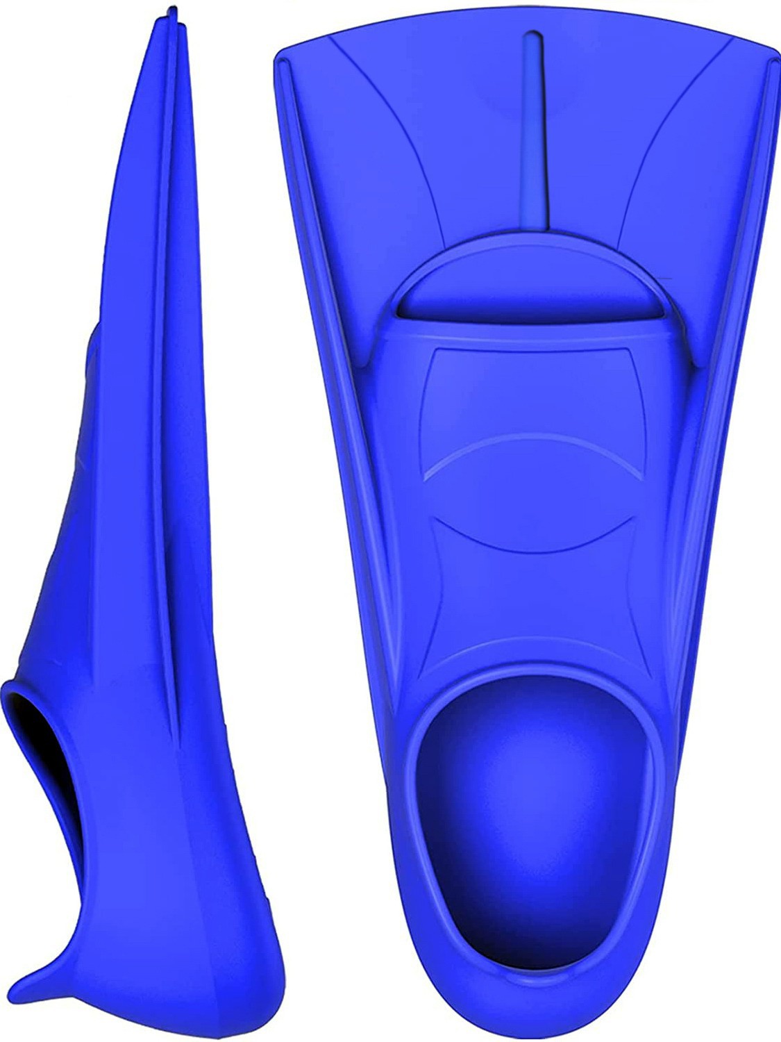 Factory Direct Sales Comfortable Swimming Training Silicone Fins for Teenagers, Children and Adults, Non-Slip Soft Short Fins