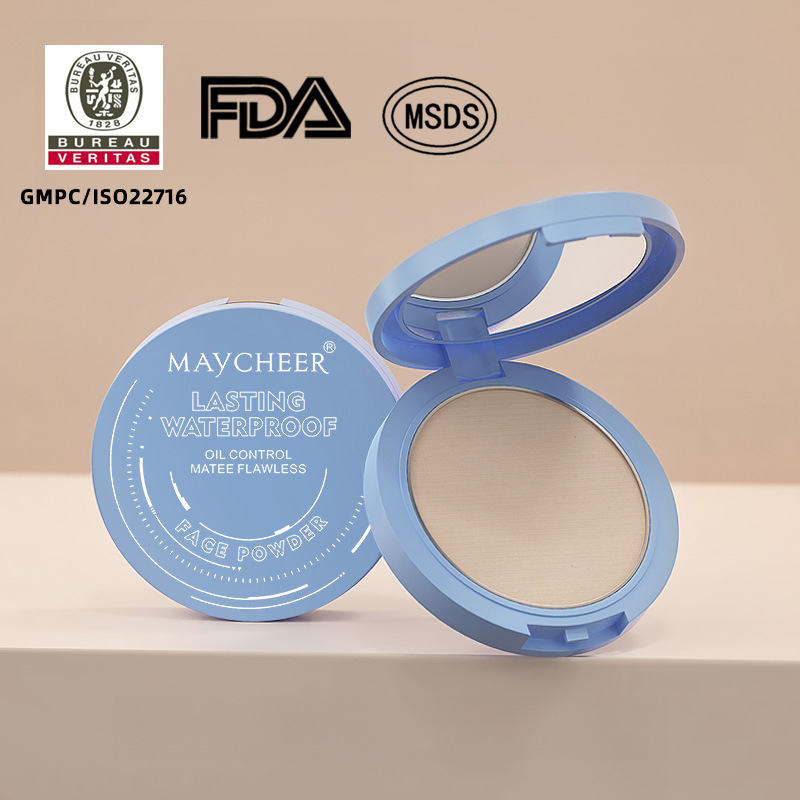 Кросс-бордерная пудра MAYCHEER, водостойкая, контроль масла