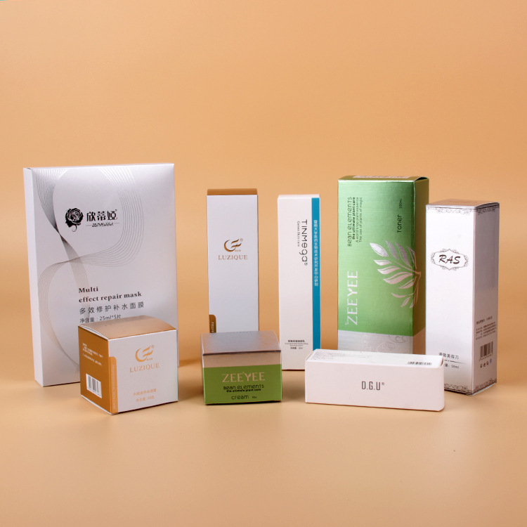 Customized Packaging Box, White Corrugated Airplane Lock Bottom Tear-Off Color Box, Logo Customization, Small Paper Box, Creative Business