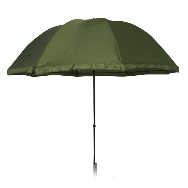 Pvc Window Full Cloth Umbrella 190t Polyester Outdoor Fishing Umbrella Universal Windproof and Rainproof Beach Fishing Umbrella