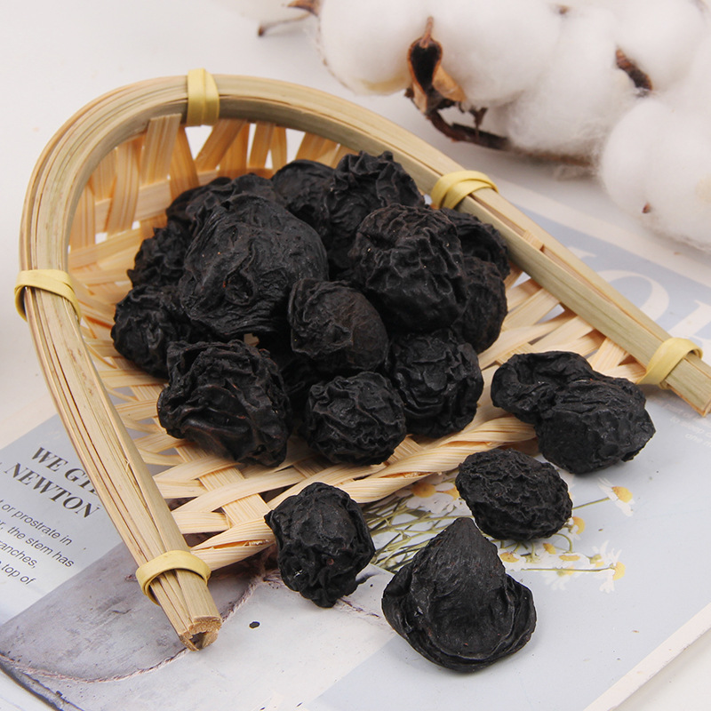 Factory wholesale edible bulk black plum dried sour plum soup raw materials smoked black plum new goods dried black plum tea