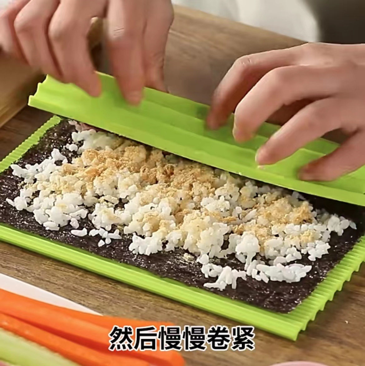 Инструмент для роллов суши в японском стиле, силиконовая форма для роллов суши, коммерческий инструмент для суши из морских водорослей