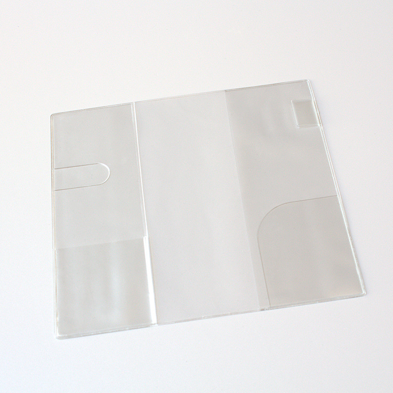 Защитная обложка для блокнота ПВХ 48K водонепроницаемая прозрачная обложка для блокнотов A6 с внутренним кором