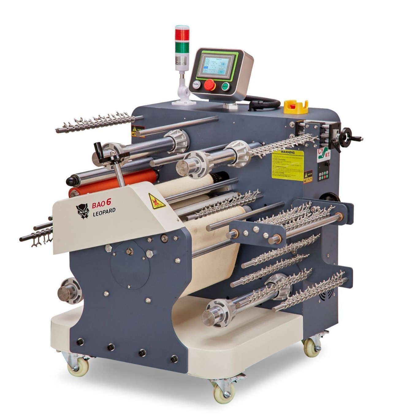 Lower Feed Webbing Roller Heat Transfer Machine Φ210 Printing Machine Digital Constant Temperature Control Factory Direct Sale