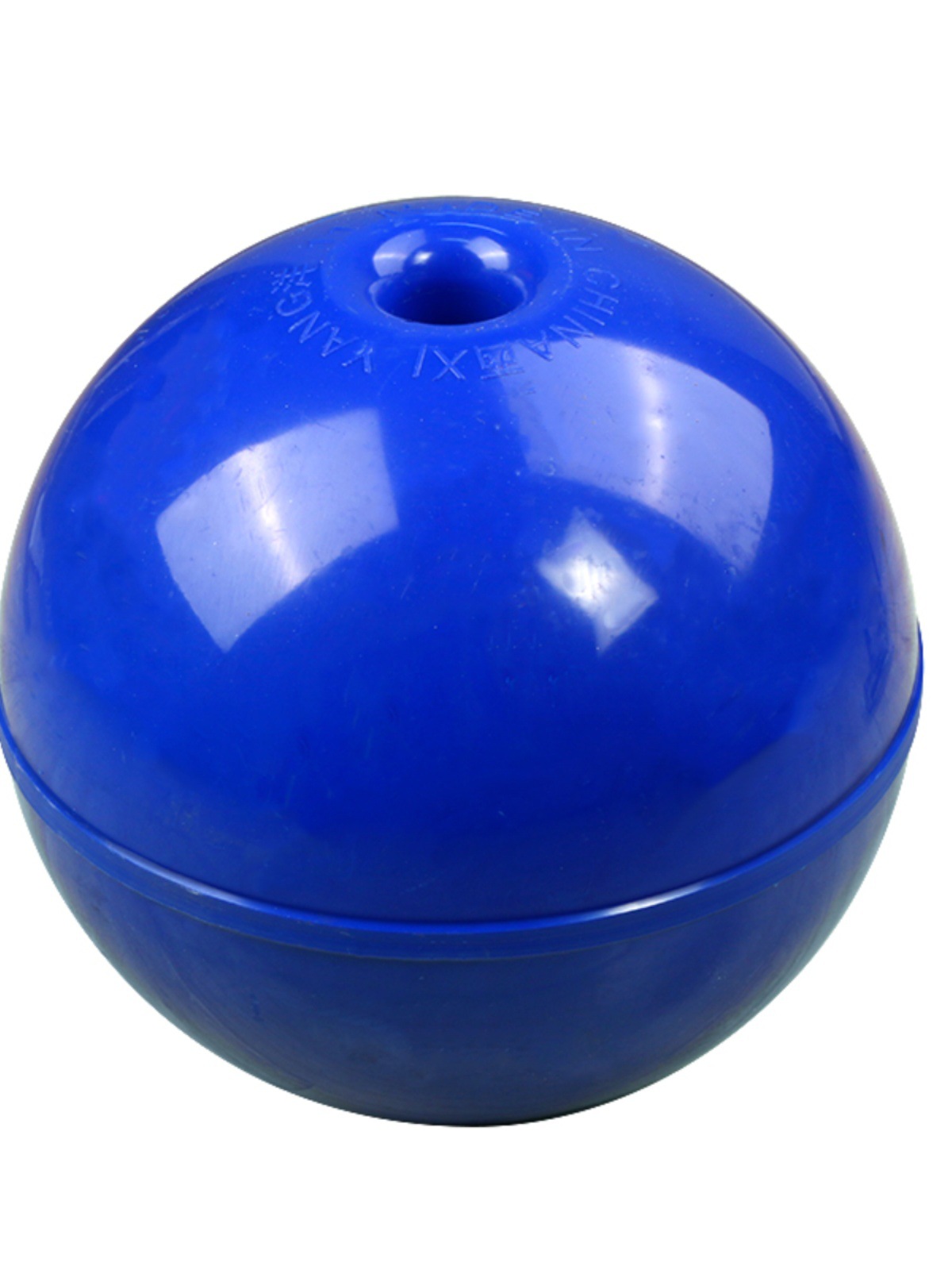 Details of the Floating Ball with a Central Hole, Abs Through-Core, Four Ears, and No Hollow Floating Ball