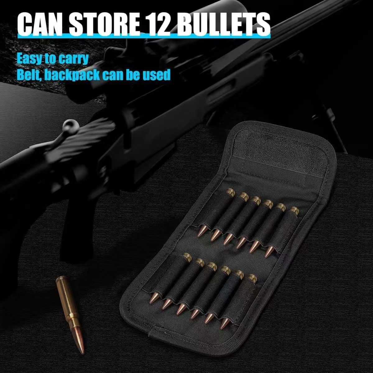Тактическая сумка для патронов 12 патронов сумка для оружия аксессуар сумка для крепления на поясе