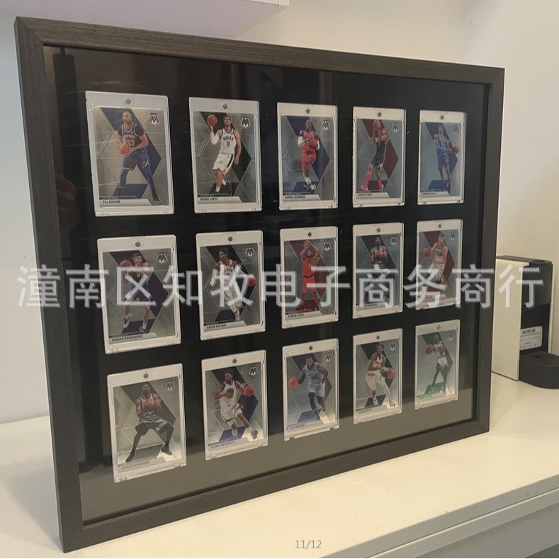 Pokémon Trading Card Solid Wood Framed Card Brick Frame Psa Star Card Frame Card Star Card Collection