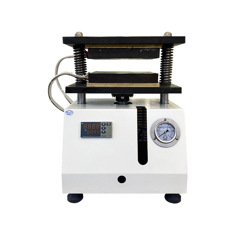 Fully Automatic Flat Vulcanizer with Electric Heating and Hydraulic Pressure, Precise Temperature Control, Used for Small Molds of Rubber and Plastic Materials