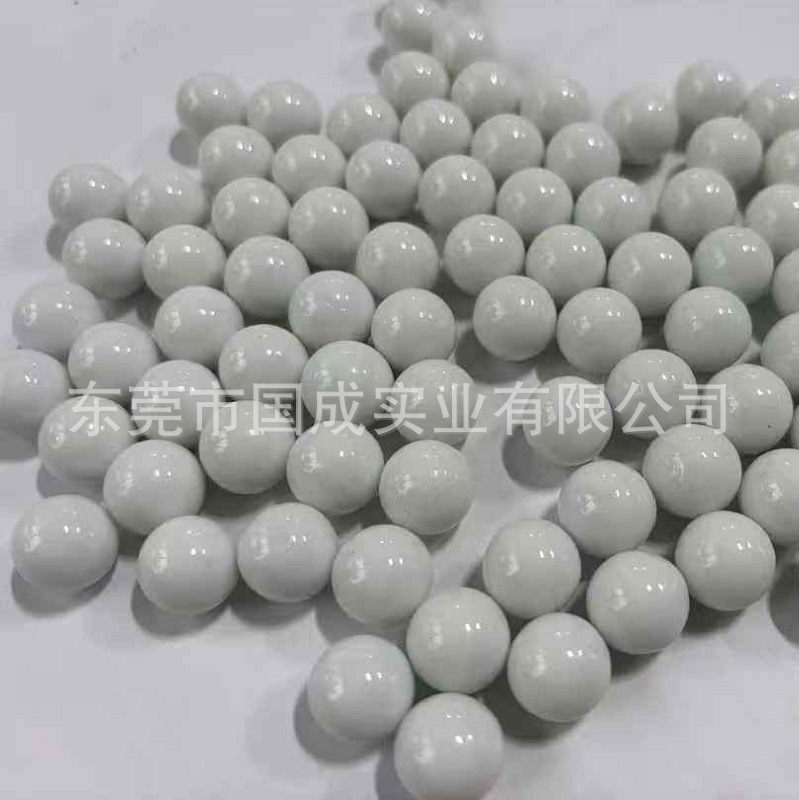 13mm White Porcelain Glass Marbles for Pinball Machines, Rust-Proof, 10mm White