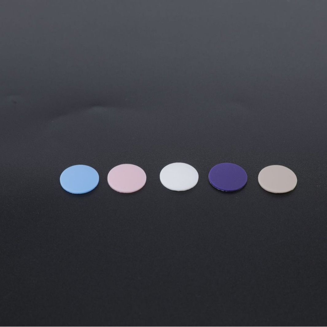 Customized 25-Piece Keyboard Silicone Foot Pads Pure Color Round Pattern Foot Pads Non-Slip Silent Wear-Resistant 14.6*1.5